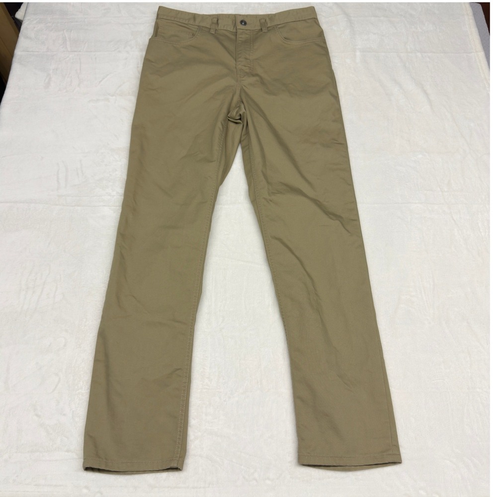 Patagonia Pants Mens 32x31 Tan Organic Cotton Blend Canvas Chino Minimalist